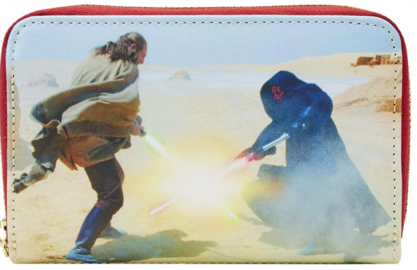 Star Wars Scenes Series Phantom Menace Zip Around Wallet