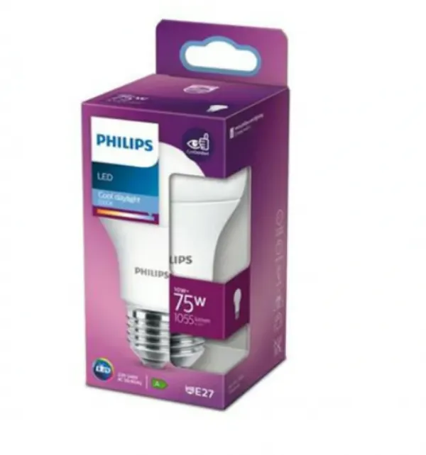 PHILIPS LED Sijalica 10W (75W) A60 E27 CDL 6500K MAT N PS757