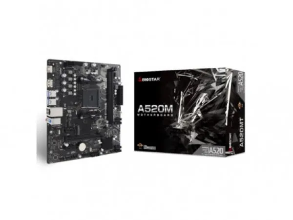 BIOSTAR A520MT 2xDDR4/M.2/HDMI/DP