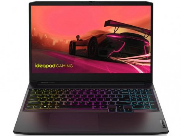 LENOVO Gaming 3 15ACH6 (Shadow Black) FHD IPS 120Hz, Ryzen 5 5600H, 8GB, 256GB SSD, GTX 1650 4GB (82K200A2YA)