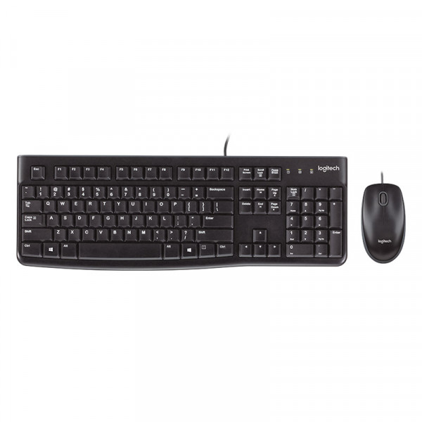 LOGITECH MK120 US 920-002563 Crna Žična tastatura i miš