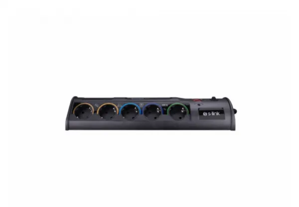S-LINK PRODUZNI KABL SP10AF 10UTIČNICA 2XUSB 1.5MKABL 3.6KW 16A-17452