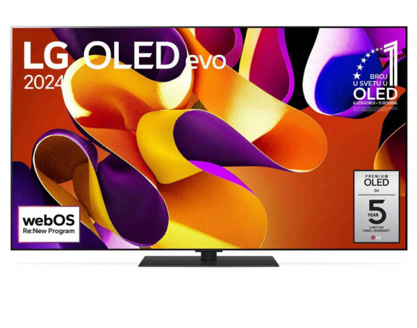 LG Televizor OLED55G43LS/55''/OLED evo/4K smart/webOS/crna