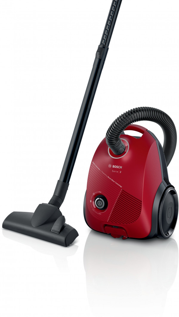 BOSCH Usisivač BGBS2RD1/600W/sa kesom/crvena