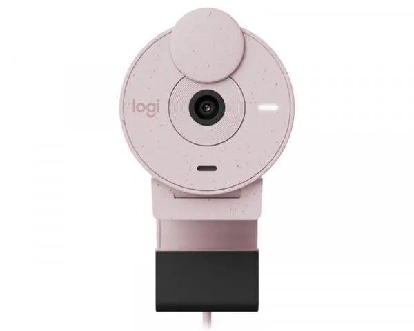 LOGITECH Brio 300 Full HD webcam - ROSE - USB
