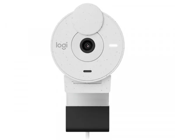 LOGITECH Brio 300 Full HD webcam - OFF-WHITE - USB