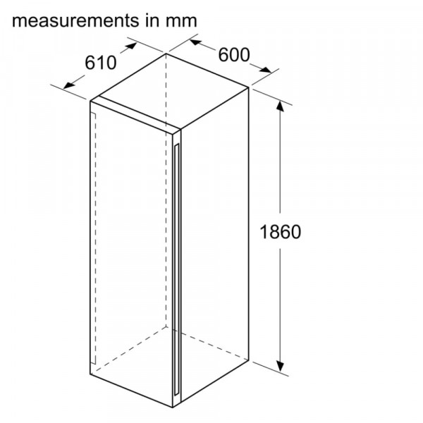 BOSCH Serija 6 KWK36ABGA Vinska vitrina