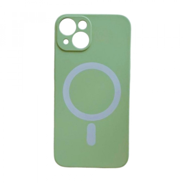 Apple Silikonska futrola Magsafe COLOR iPhone 15 ZELENA