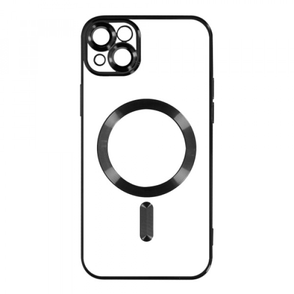 Silikonska futrola Magsafe Iphone 14+ CRNA