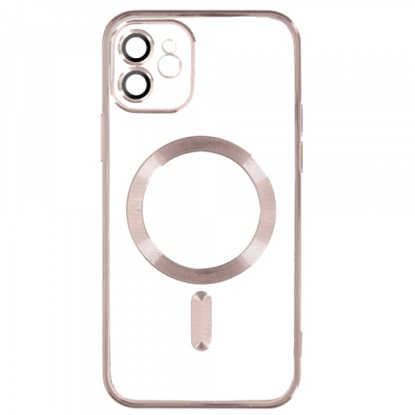 Apple Silikonska futrola Magsafe Iphone 12 ROZE