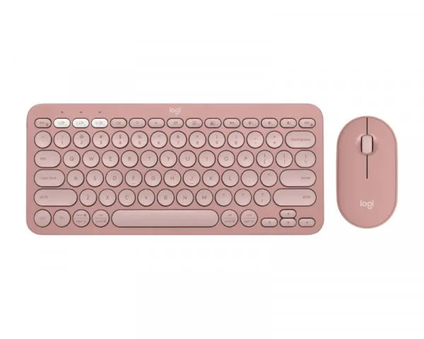 LOGITECH Pebble 2 Combo 920-012241 Pink Komplet tastatura i miš