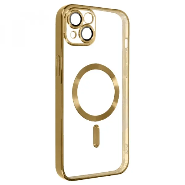 Apple Silikonska futrola MagSafe iPhone 14 ZLATNA