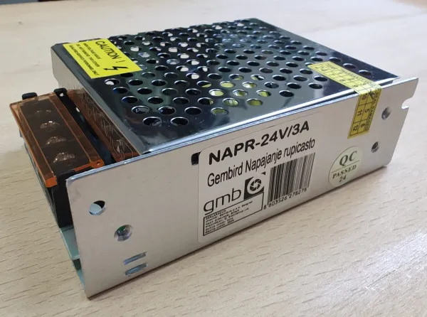 NAPR-24V/3A Gembird Napajanje rupicasto