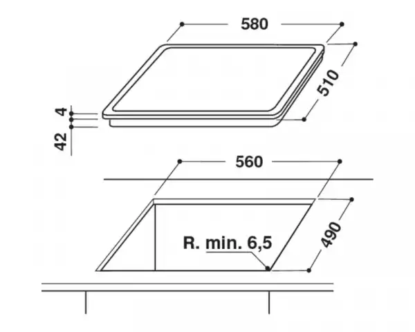 Whirlpool ugradna ploča AKT 8190 BA