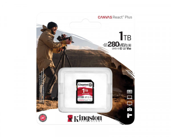 KINGSTON Memorijska kartica SDR2V61TB 1TB SDXC UHS-II 280R150W U3 V60 