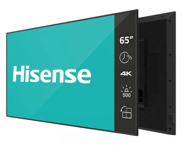 HISENSE 65 inča 65GM50D 4K UHD 500 nita Digital Signage Display - 187 Operation 