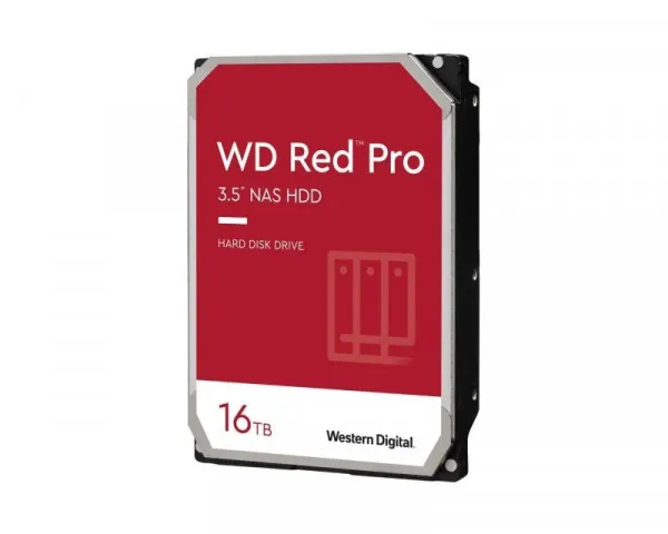 WD 16TB 3.5'' SATA III 512MB 7.200rpm WD161KFGX Red Pro