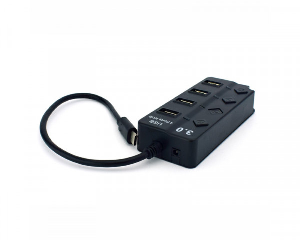 E-GREEN USB 3.1 tip C - HUB Superbrzi 4port USB 3.0 