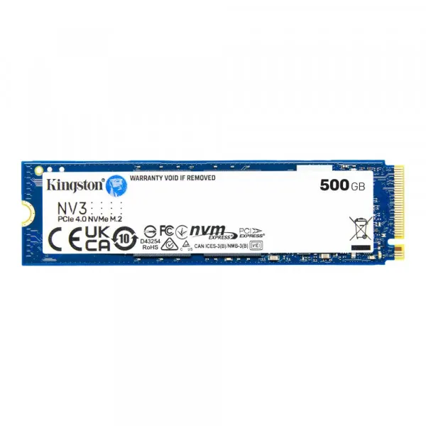 KINGSTON NV3 500GB M.2 2280 PCIe 4.0 NVMe SNV3S/500G SSD