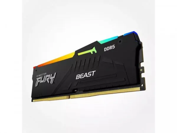 KINGSTON DIMM DDR5 32GB (2x16GB kit) 6400MHz KF564C32BBEAK2-32 Fury Beast Black RGB EXPO