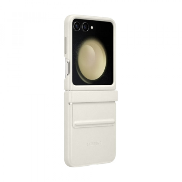 SAMSUNG kožna futrola  Z FLIP 5 KREM EF-VF731-PUE