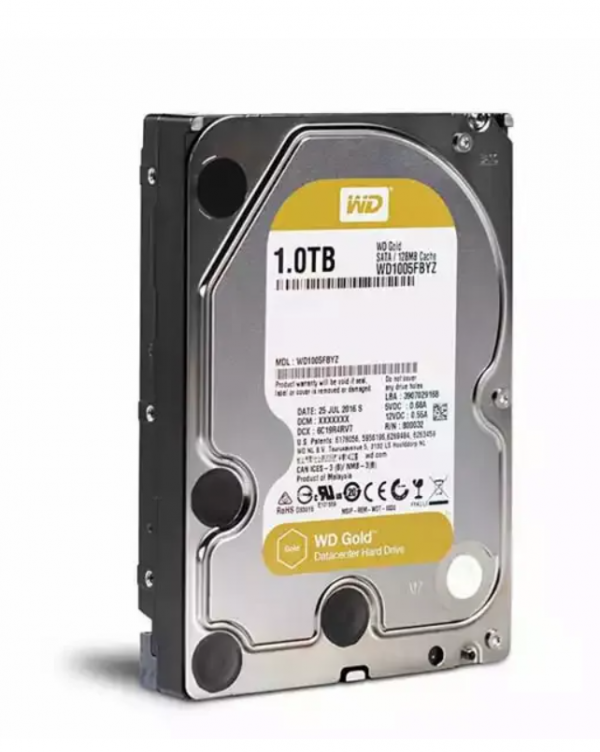 Western Digital  Hard disk 1TB SATA3 128MB WD1005FBYZ Gold