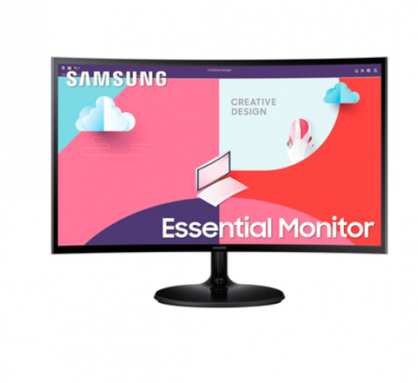 Samsung Monitor 24 LS24C360EAUXEN 1920x1080FHD VA75Hz4msVGAHDMIHDCPFreesyncVESAZakrivljen