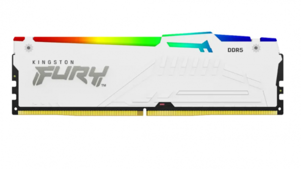 KINGSTON DIMM DDR5 32GB (2x16GB kit) 6000MTs KF560C30BWEAK2-32 FURY Beast RGB White EXPO 