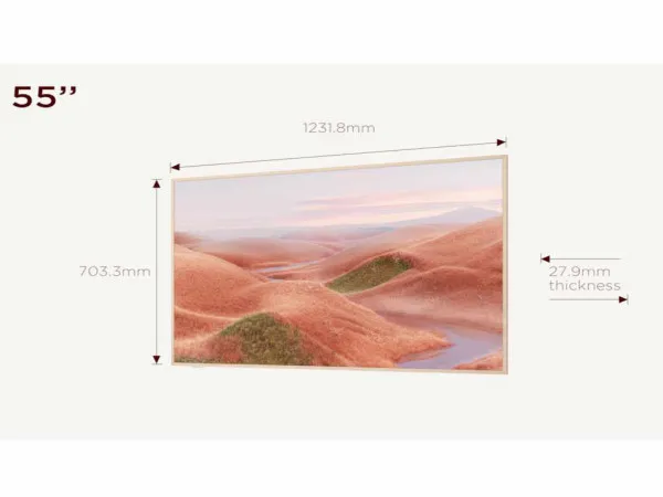 TCL Televizor 55A300W, Ultra HD, Google TV Smart