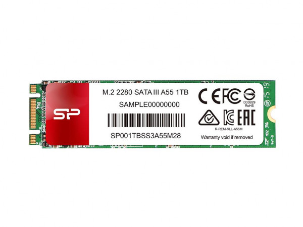 SILICON POWER  SSD A55 256GB/M.2/SATA 3/crna