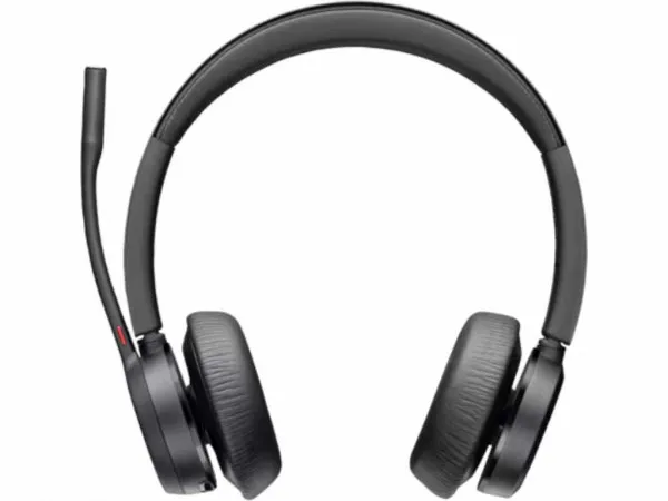 HP Slušalice Poly Voyager 4320 bežične/MS Teams Cert+BT700 dongle+Charging Stand/77Z00AA/crna
