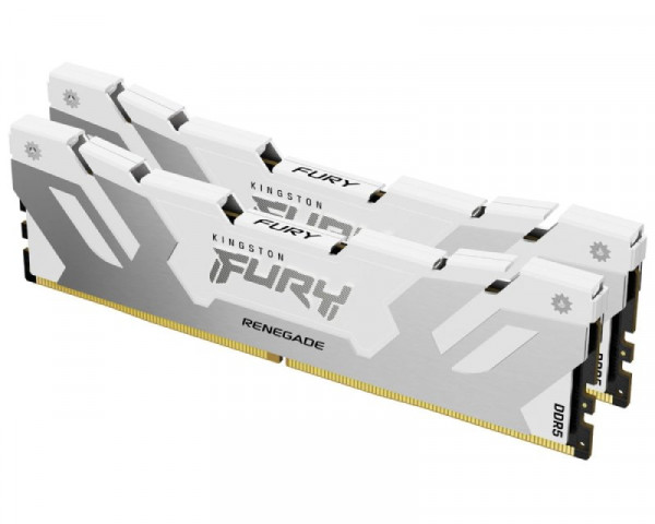 KINGSTON CUDIMM DDR5 48GB (2x24GB kit) 8400MTs KF584CU40RWK2-48 FURY Renegade White XMP 