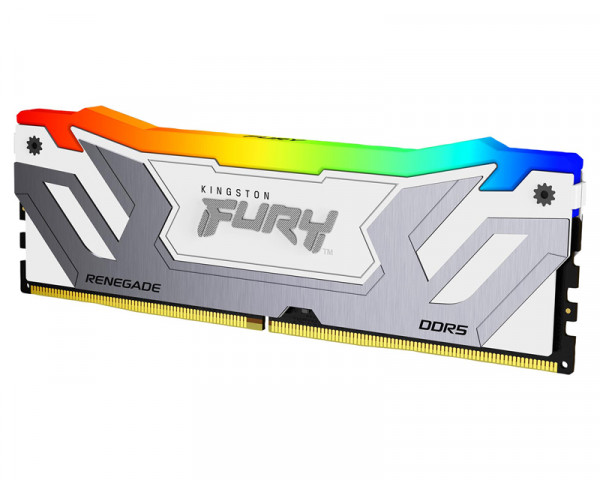 KINGSTON CUDIMM DDR5 24GB 8400MTs KF584CU40RWA-24 FURY Renegade White RGB XMP 