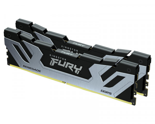 KINGSTON CUDIMM DDR5 48GB (2x24GB kit) 8400MTs KF584CU40RSK2-48 FURY Renegade Silver XMP 