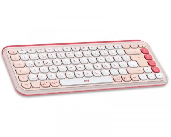 LOGITECH POP Icon Combo US tastatura rose