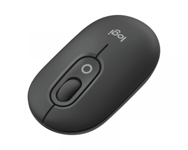 LOGITECH Pop Mouse with Emoji, graphite miš 