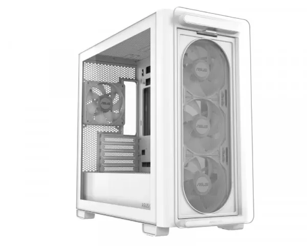 ASUS A23 PLUS TG ARGB micro-ATX kućište belo 