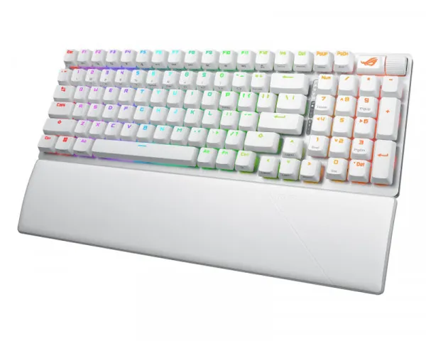 ASUS X901 ROG Strix Scope II 96 Wireless Gaming tastatura bela 