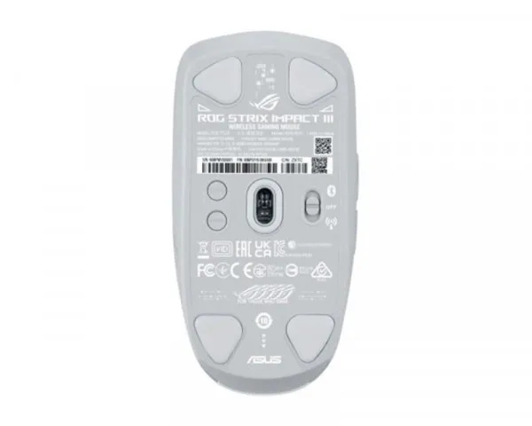 ASUS P520 ROG STRIX IMPACT III Wireless Gaming USB miš beli 