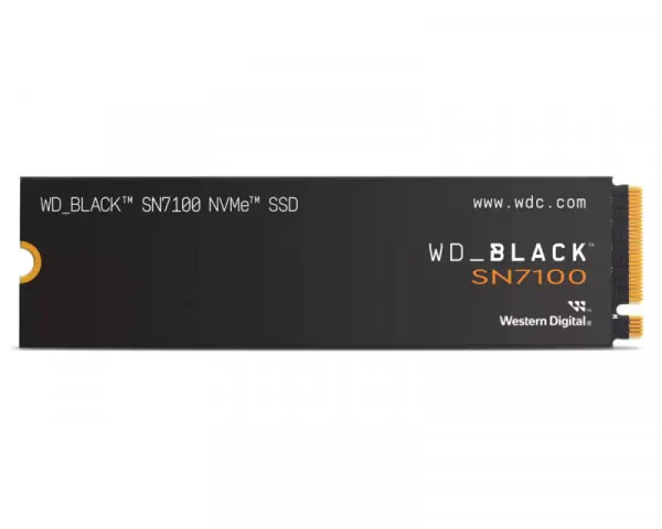 WD 500GB M.2 NVMe SSD Gen4 WDS500G4X0E SN7100 Black 