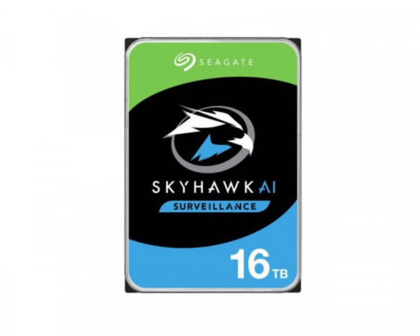 SEAGATE 16TB 3.5 inča SATA III 256MB  ST16000VE002 SkyHawk AI hard disk