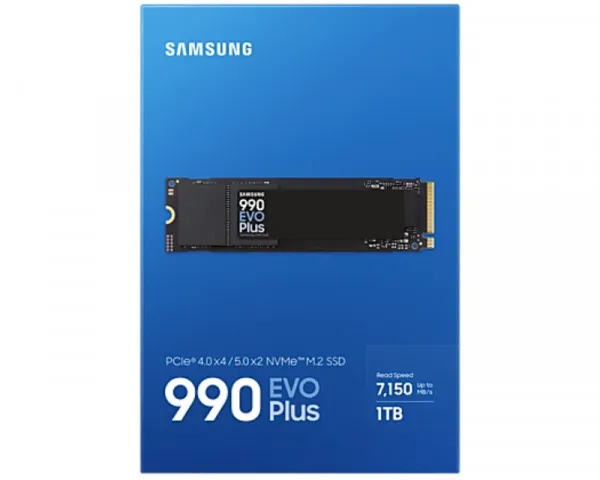 SAMSUNG 1TB M.2 NVMe MZ-V9S1T0BW 990 EVO Plus Series SSD 
