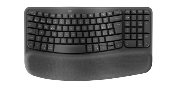 LOGITECH Wave Bluetooth ergonomic tastatura GRAPHITE - US INT'L
