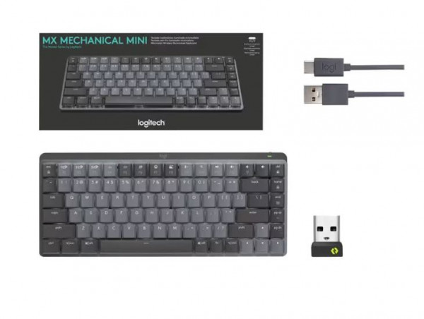LOGITECH MX Mechanical Mini Linear US - Bežična tastatura