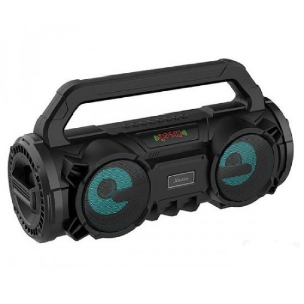 Xwave BT zvučnik DJ 111 20W(2x10W) FM radioMicroSDUSBAUXMikrofonLED colorful