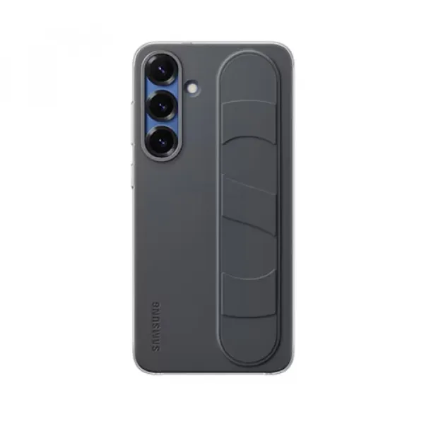 SAMSUNG silikonska futrola sa kaišem za S25+ CRNA