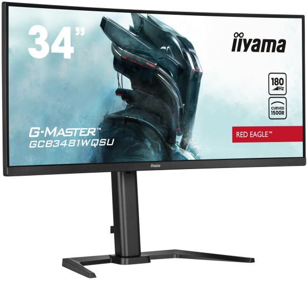 Monitor 34'' Iiyama G-master GCB3481WQSU-B1 VA 3440x1440180Hz0.3msHDMIDPUSB