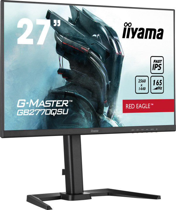 Monitor 27'' Iiyama G-master GB2770QSU-B5 IPS 2560x1440165Hz0.5msHDMiDPUSB