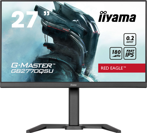 Monitor 27'' Iiyama G-master GB2770QSU-B6 IPS 2560x1440180Hz0.2msHDMiDPUSB
