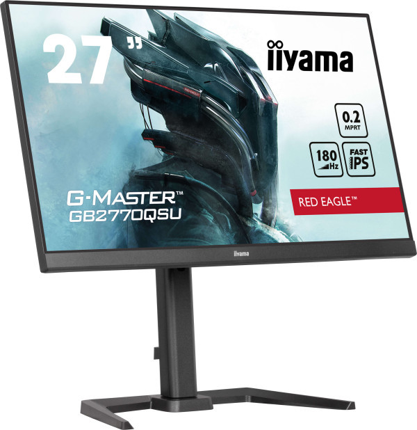 Monitor 27'' Iiyama G-master GB2770QSU-B6 IPS 2560x1440180Hz0.2msHDMiDPUSB